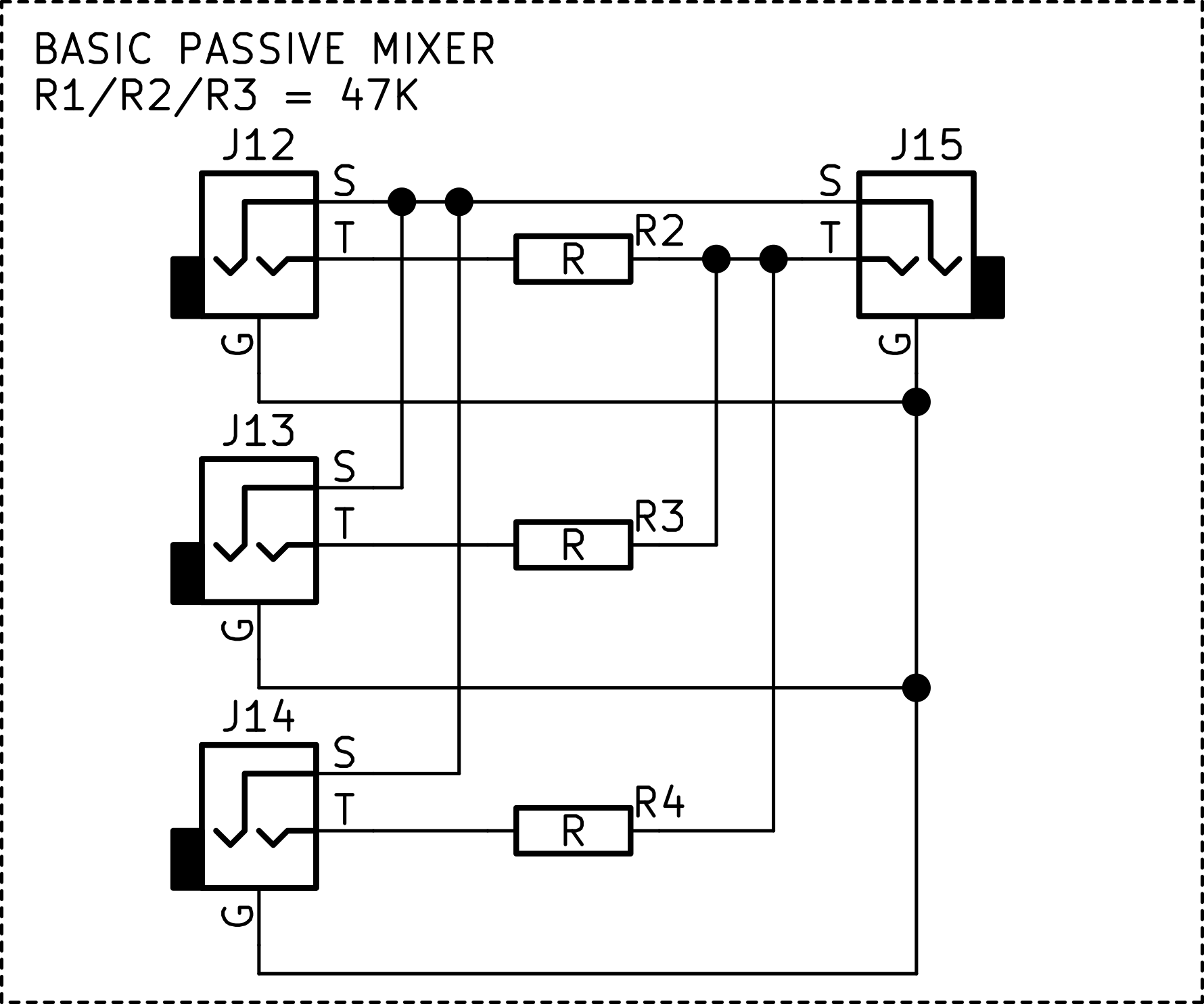 Circuit du mixer